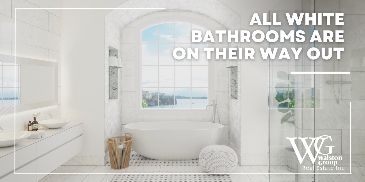 Home Design in 2023 All White Bathrooms Are On The Way Out